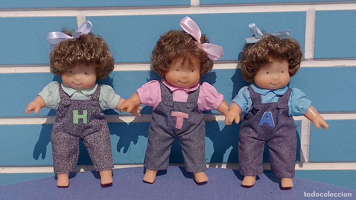 Otras Mu&ntilde;ecas de Famosa cl&aacute;sicas y de colecci&oacute;n: Lote mu&ntilde;ecas las Tres Mellizas Les tres bessones de Famosa
