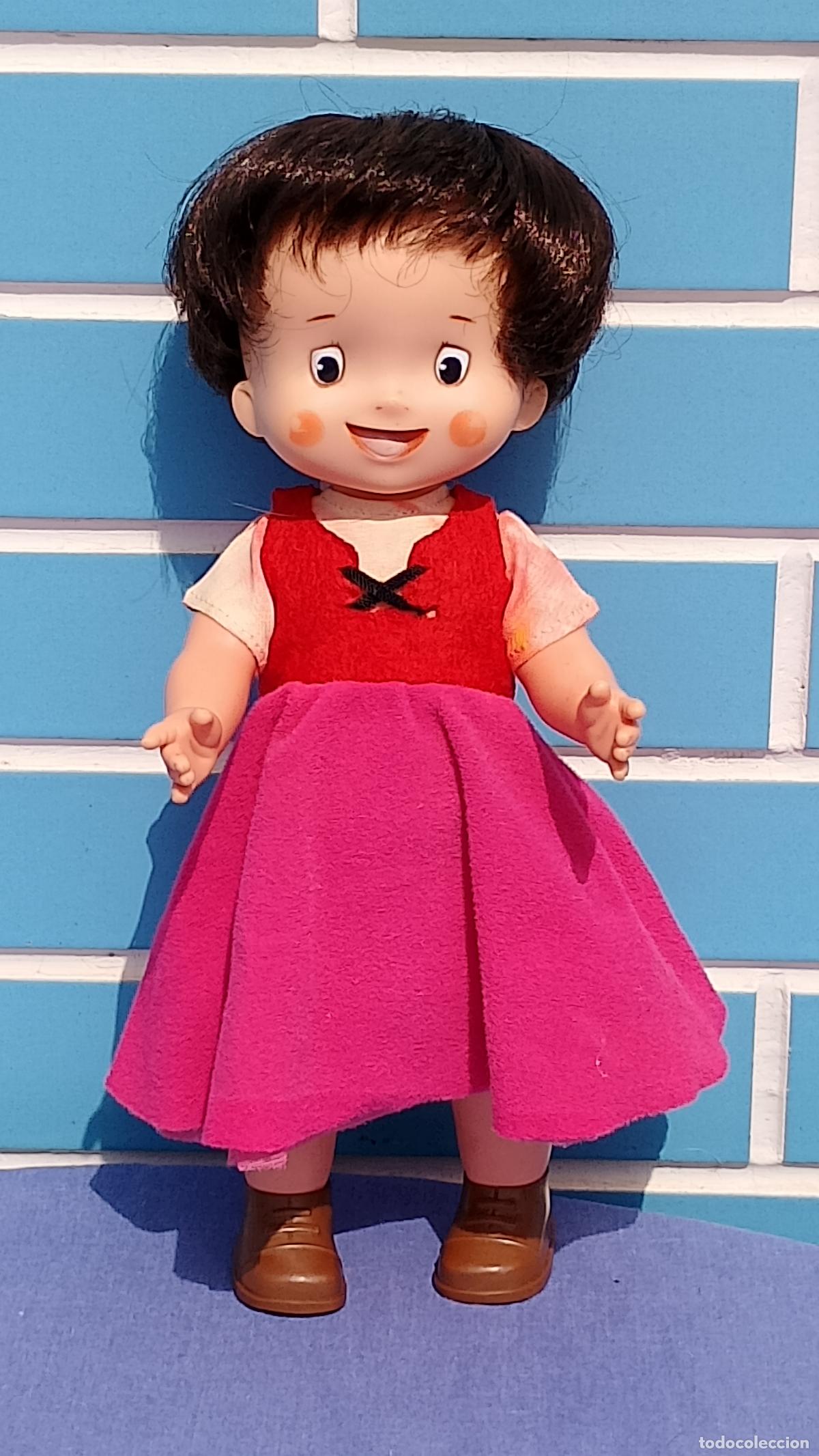 Otras Mu&ntilde;ecas de Famosa cl&aacute;sicas y de colecci&oacute;n: Mu&ntilde;eca antigua Heidi de Famosa Zuiyo 1975