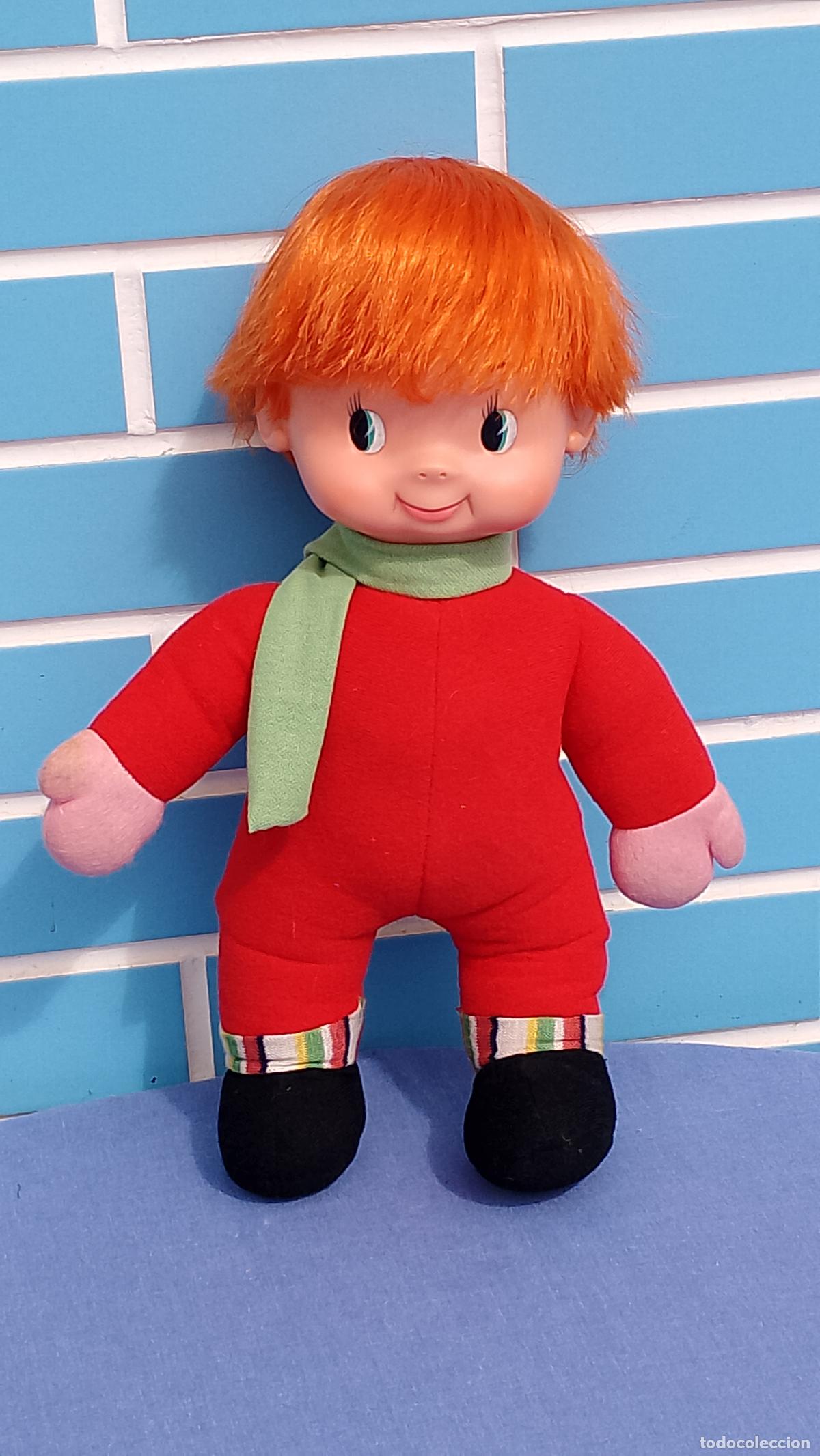 Otras Mu&ntilde;ecas de Famosa cl&aacute;sicas y de colecci&oacute;n: Antiguo mu&ntilde;eco pelirrojo Tacto Humano de Famosa, a&ntilde;os 60