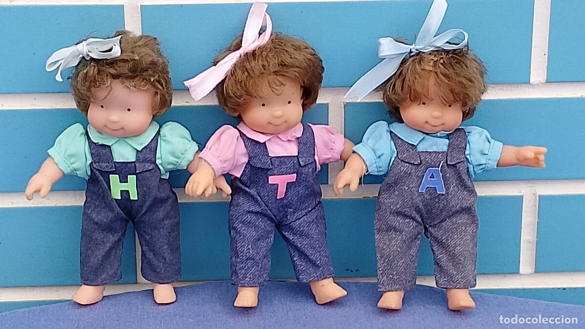 Otras Mu&ntilde;ecas de Famosa cl&aacute;sicas y de colecci&oacute;n: Lote mu&ntilde;ecas las Tres Mellizas Les tres bessones de Famosa