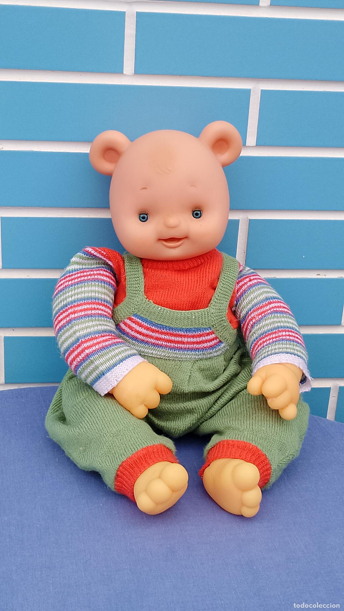Otras Mu&ntilde;ecas de Famosa cl&aacute;sicas y de colecci&oacute;n: Antiguo mu&ntilde;eco beb&eacute; Oso Teddy Born de Famosa