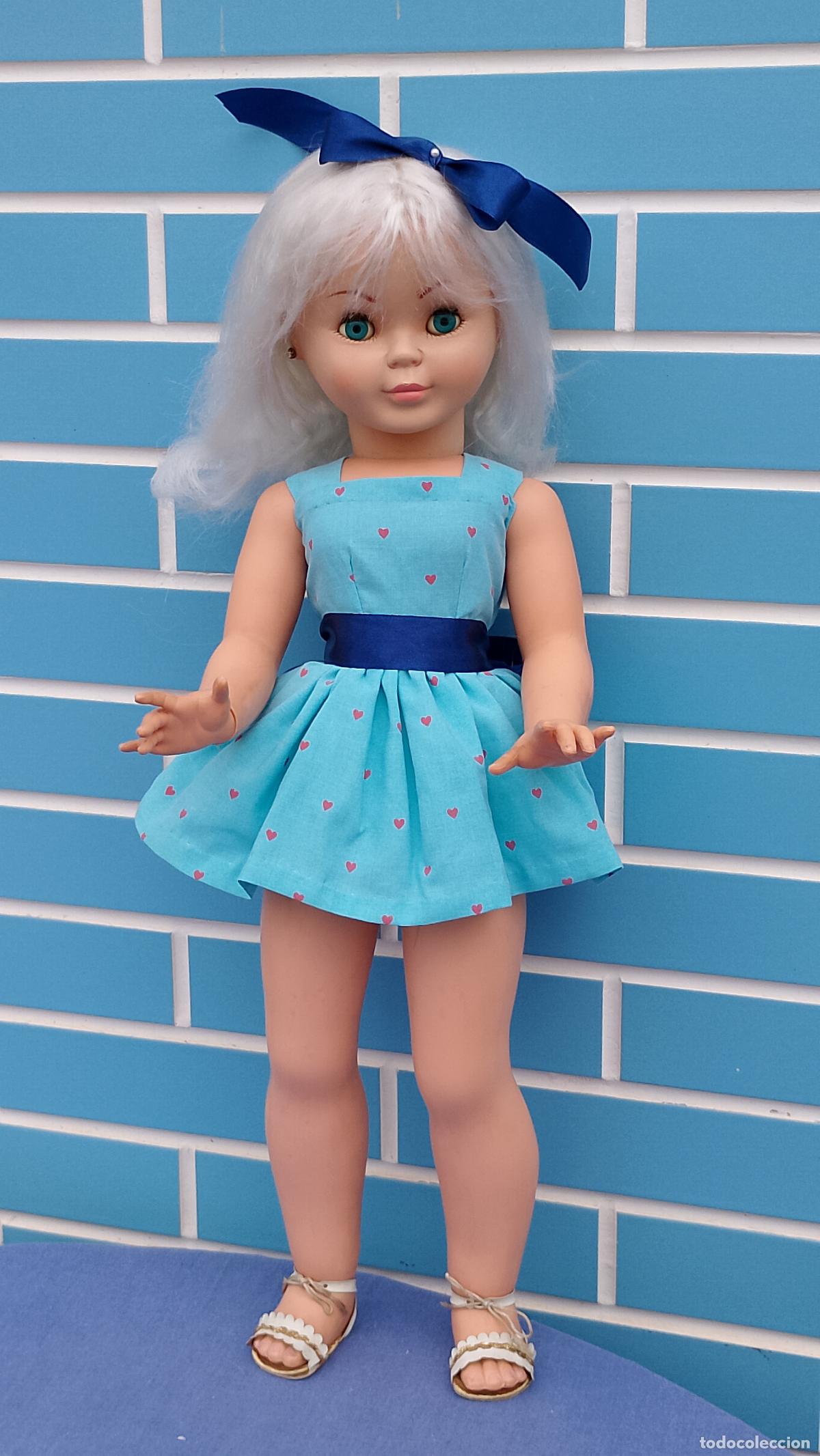 Otras Mu&ntilde;ecas de Famosa cl&aacute;sicas y de colecci&oacute;n: Antigua mu&ntilde;eca Pierina o Marisol de Famosa de 60 cm