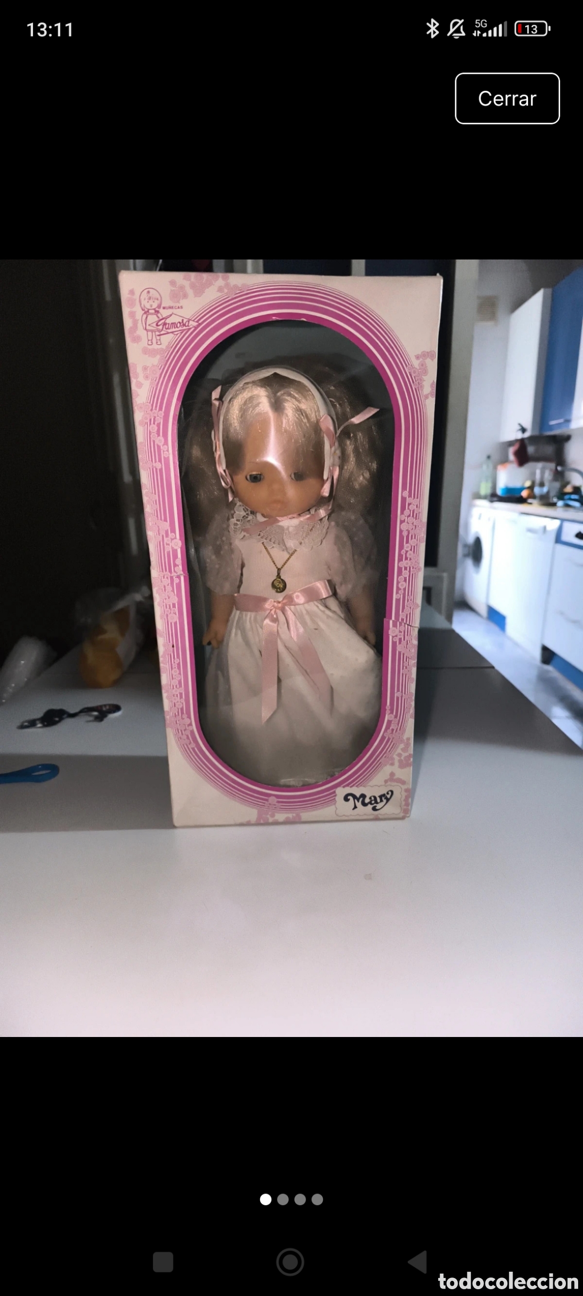 Otras Mu&ntilde;ecas de Famosa cl&aacute;sicas y de colecci&oacute;n: Mu&ntilde;eca Mary comuni&oacute;n famosa