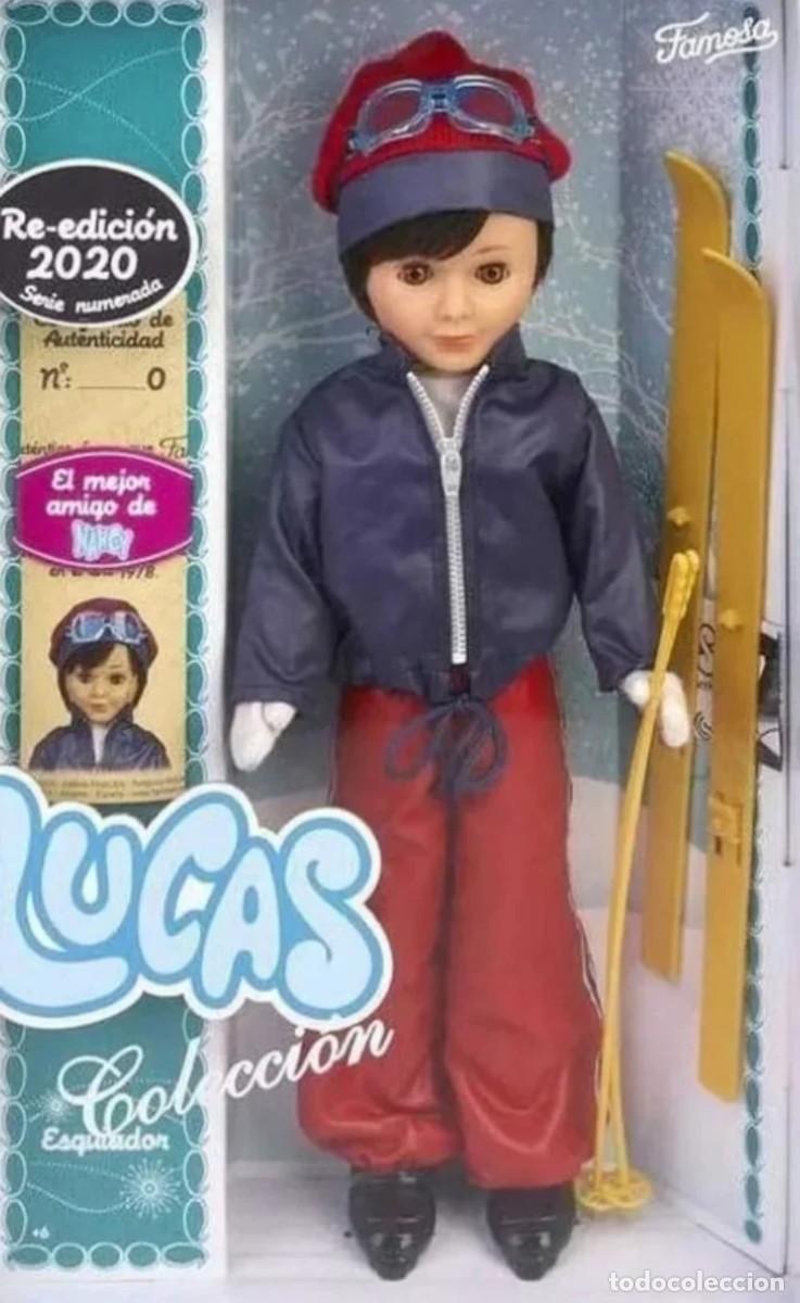 Otras Mu&ntilde;ecas de Famosa cl&aacute;sicas y de colecci&oacute;n: Mu&ntilde;eco Lucas de famosa esquiador, completamente nuevo en caja precintada