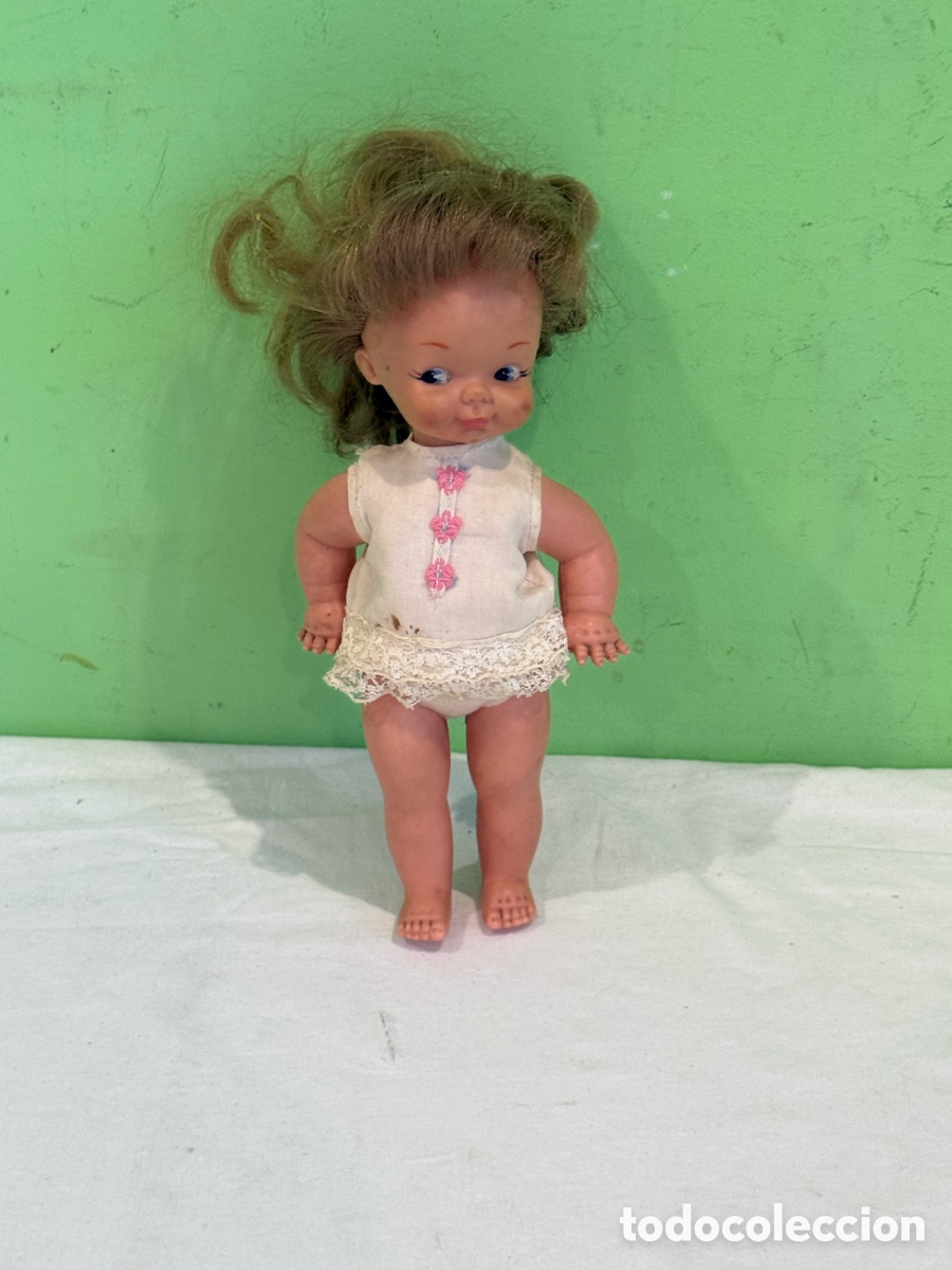 Autres Poup&eacute;es de Famosa: Antigua Mu&ntilde;eca Famosa Vintage A&ntilde;os 70 80 Pelo Original Vestido Original Colecci&oacute;n