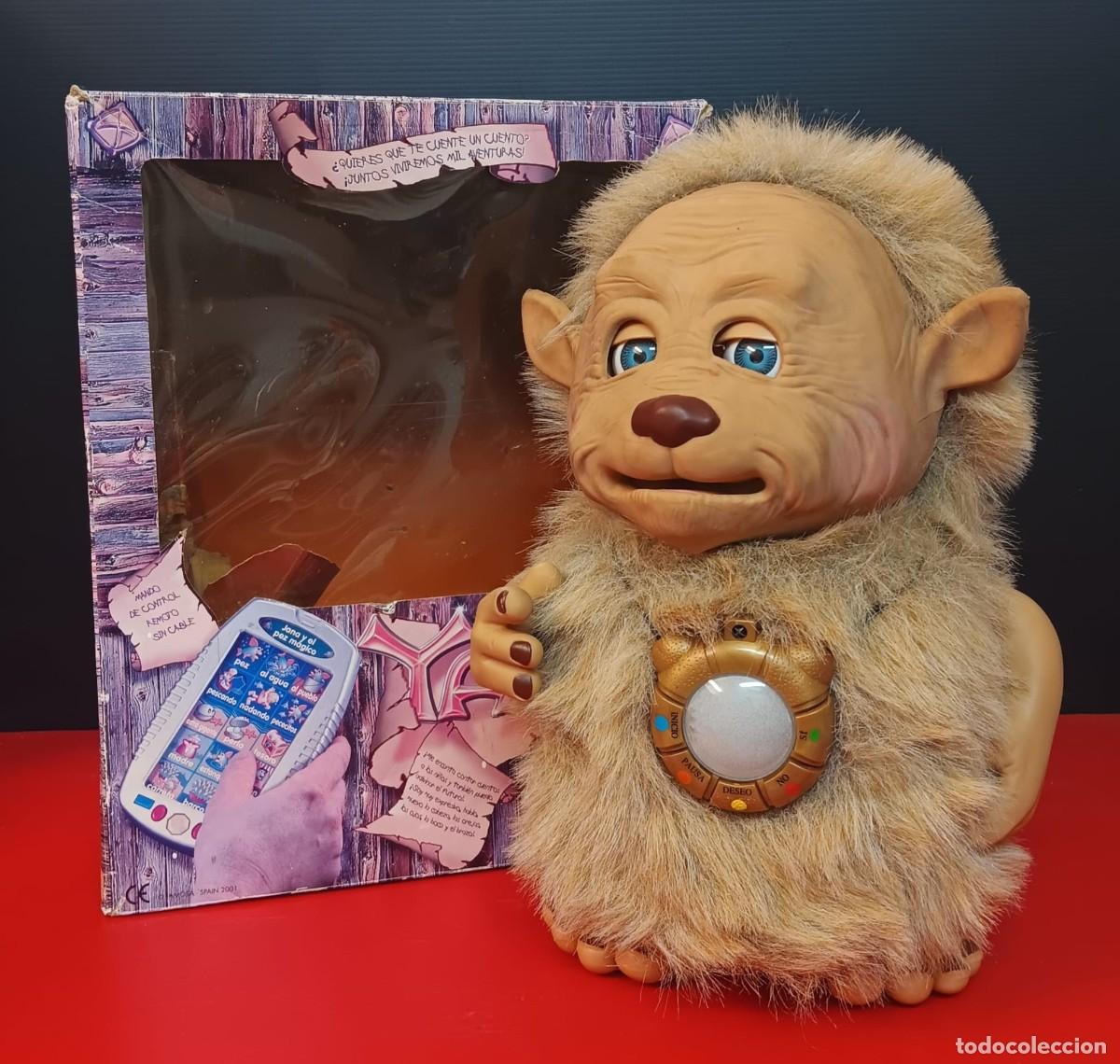 Otras Mu&ntilde;ecas de Famosa cl&aacute;sicas y de colecci&oacute;n: FIGURA MU&Ntilde;ECO INTERACTIVO CUENTA CUENTOS CUENTACUENTOS DUENDE YANO DE FAMOSA EN SU CAJA ORIGINAL