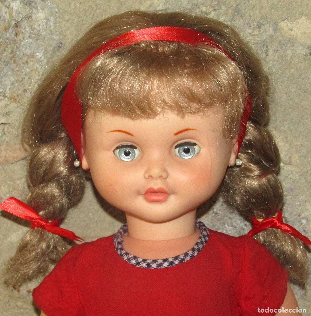 Otras Mu&ntilde;ecas de Famosa cl&aacute;sicas y de colecci&oacute;n: ANTIGUA MU&Ntilde;ECA MARINA, DE FAMOSA - PRINCIPIOS A&Ntilde;OS 60 - 52cm