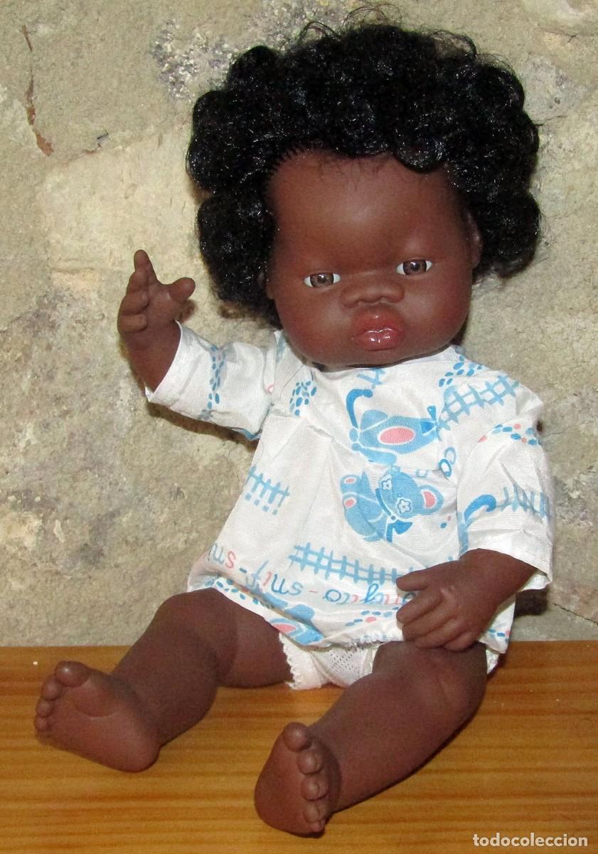 Otras Mu&ntilde;ecas de Famosa cl&aacute;sicas y de colecci&oacute;n: MU&Ntilde;ECA DE MINILAND - NEGRA, NEGRITA - MUY BI&Eacute;N CONSERVADA