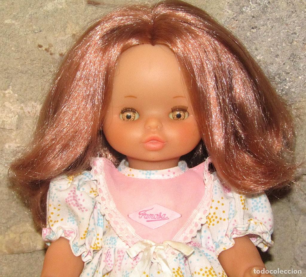 Otras Mu&ntilde;ecas de Famosa cl&aacute;sicas y de colecci&oacute;n: ANTIGUA MU&Ntilde;ECA HELEN, DE FAMOSA - A&Ntilde;OS 80 - VESTUARIO ORIGINAL - 35cm