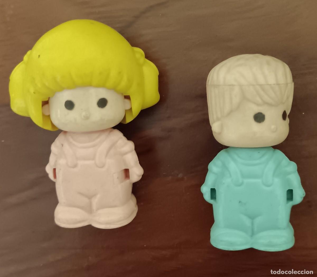 Otras Mu&ntilde;ecas de Famosa cl&aacute;sicas y de colecci&oacute;n: LOTE DE 2 MU&Ntilde;ECOS PIN Y PON A&Ntilde;OS 80