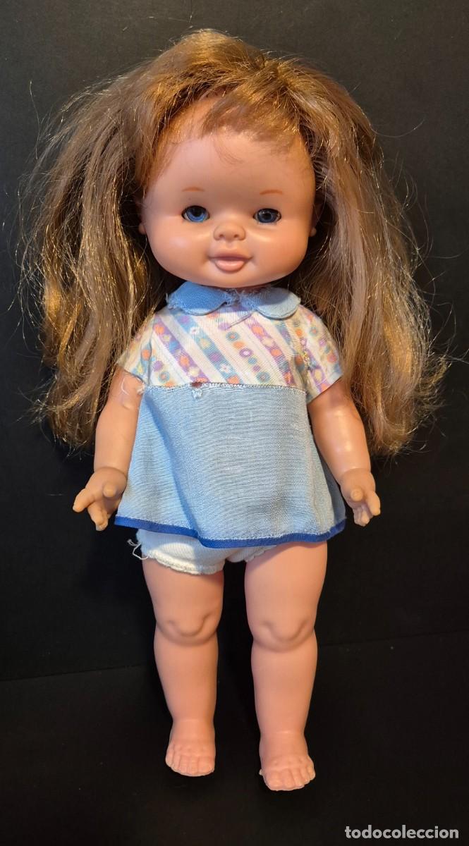 Otras Mu&ntilde;ecas de Famosa cl&aacute;sicas y de colecci&oacute;n: FAMOSA MU&Ntilde;ECA MELANI A&Ntilde;OS 70 SU OJO IZQUIERDO PARECE FIJO NO SE CIERRA,