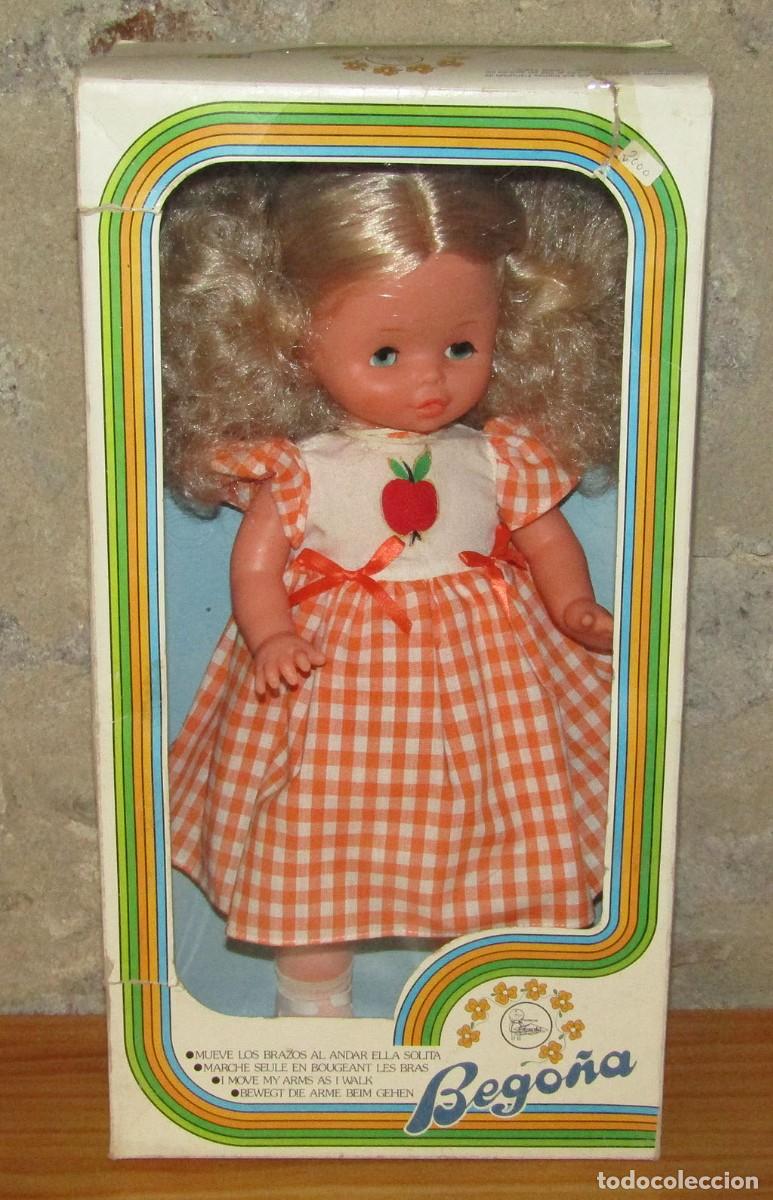 Otras Mu&ntilde;ecas de Famosa cl&aacute;sicas y de colecci&oacute;n: ANTIGUA Y DIFICIL MU&Ntilde;ECA BEGO&Ntilde;A DE FAMOSA - NUEVA Y EN SU CAJA ORIGINAL - A&Ntilde;O 1982 - 42cm