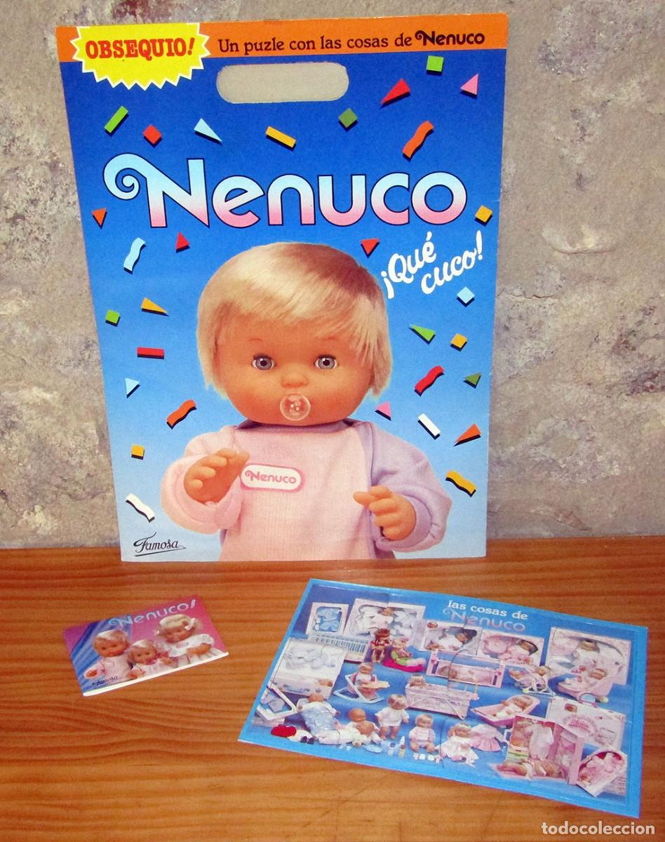 Otras Mu&ntilde;ecas de Famosa cl&aacute;sicas y de colecci&oacute;n: NENUCO DE FAMOSA: ART&Iacute;CULO PROMOCIONAL OBSEQUIO PUZLE M&Aacute;S CATALOGO. SE REGALABA EN TIENDAS.
