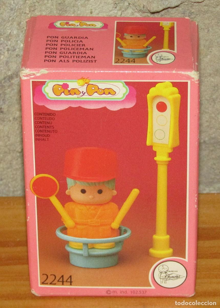 Otras Mu&ntilde;ecas de Famosa cl&aacute;sicas y de colecci&oacute;n: ANTIGUA CAJA DE PIN Y PON, DE FAMOSA: PON GUARDIA - RE. 2244 - NUEVA, NUNCA ABIERTA.