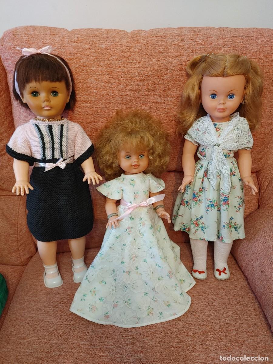 Otras Mu&ntilde;ecas de Famosa cl&aacute;sicas y de colecci&oacute;n: ,mu&ntilde;ecas antiguas,lote de 3,leer descripcion y ver fotos