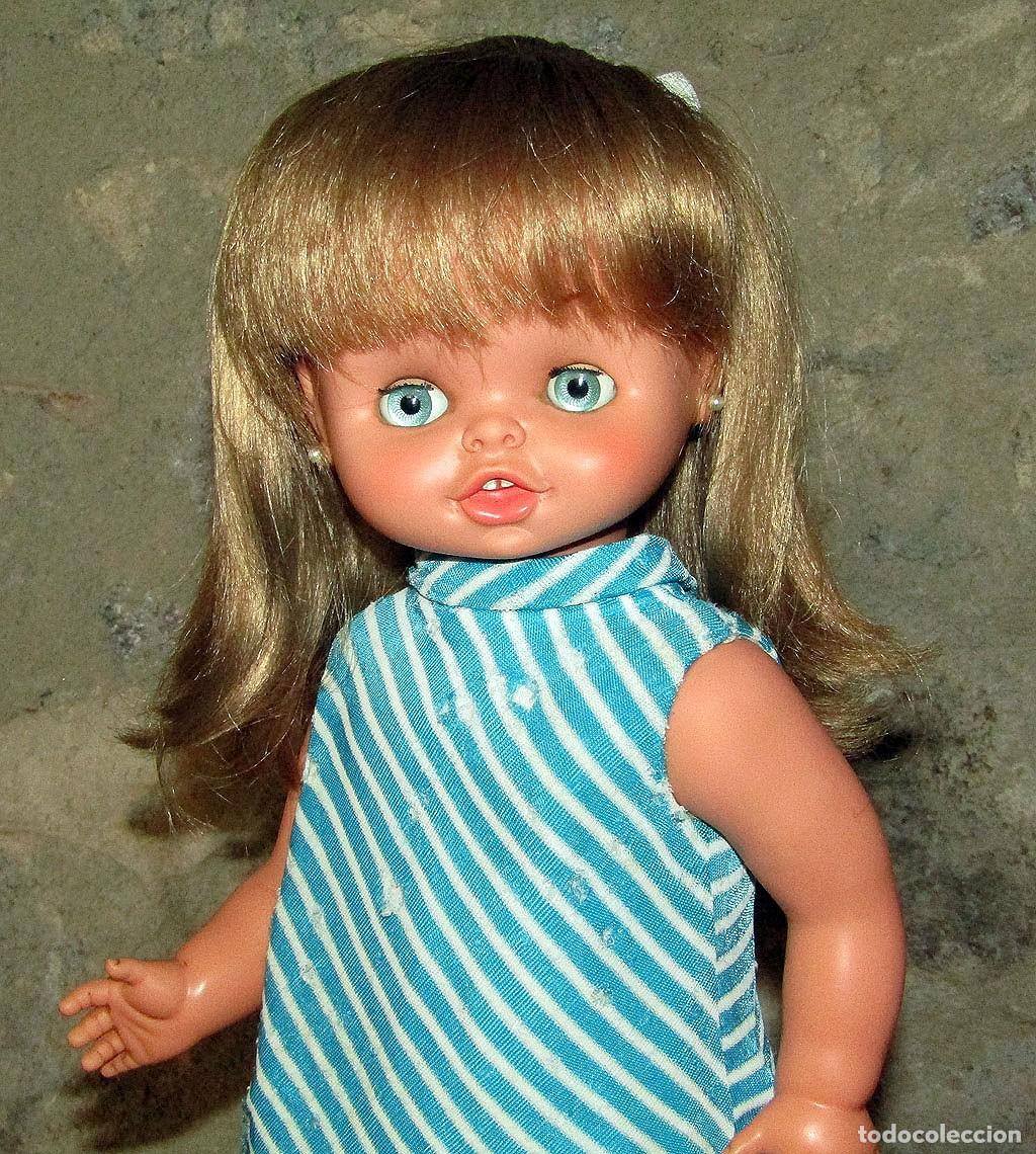 Otras Mu&ntilde;ecas de Famosa cl&aacute;sicas y de colecci&oacute;n: ANTIGUA MU&Ntilde;ECA ELIANE DE FAMOSA - A&Ntilde;O 1968 - TODA ORIGINAL - 1&ordm; GENERACION DE 45cm