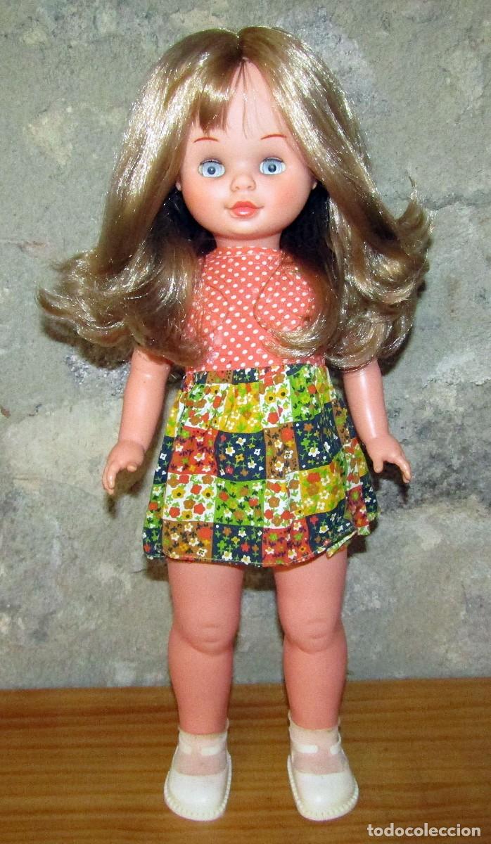 Otras Mu&ntilde;ecas de Famosa cl&aacute;sicas y de colecci&oacute;n: ANTIGUA MU&Ntilde;ECA SALLY DE FAMOSA - A&Ntilde;O 1975 - 48cm - TODA ORIGINAL
