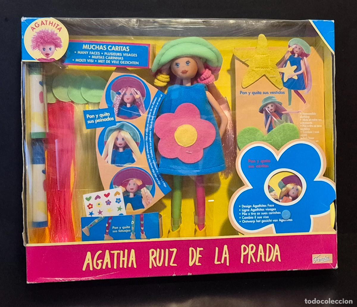 Otras Mu&ntilde;ecas de Famosa cl&aacute;sicas y de colecci&oacute;n: MU&Ntilde;ECA AGATHA RUIZ DE LA PRADA AGATHITA MUCHAS CARITAS EN BLISTER SIN ABRIR