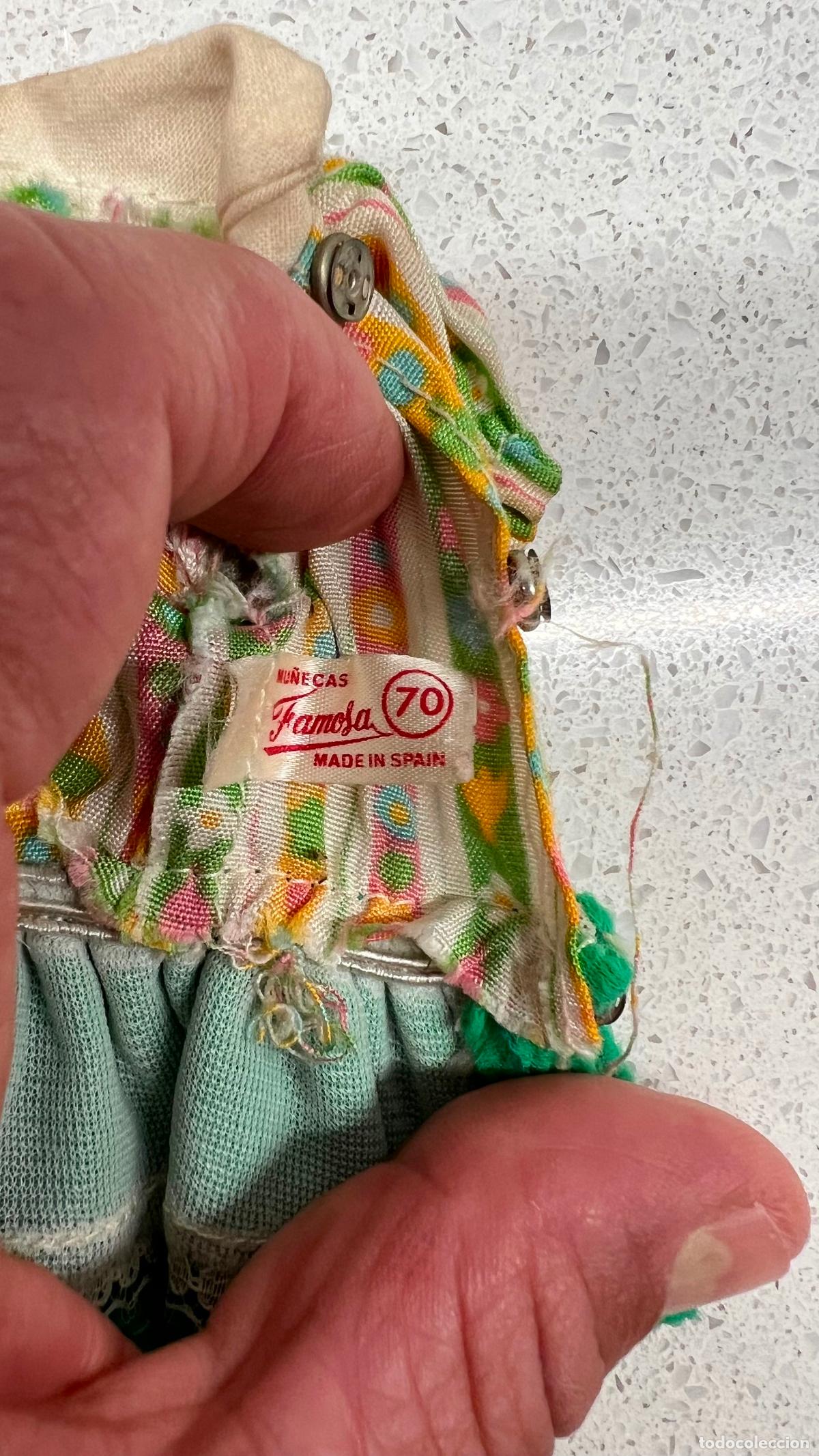 Otras mu&ntilde;ecas de Famosa cl&aacute;sicas y de colecci&oacute;n: RAPACI&Ntilde;A - VESTIDO ORIGINAL MU&Ntilde;ECA RAPACI&Ntilde;A &Eacute;POCA NANCY! - Foto 5