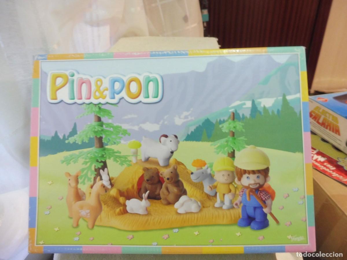 Otras Mu&ntilde;ecas de Famosa cl&aacute;sicas y de colecci&oacute;n: Pin y Pon pinypon Los animales de la monta&ntilde;a en caja art. 7325, Famosa Spain 2005