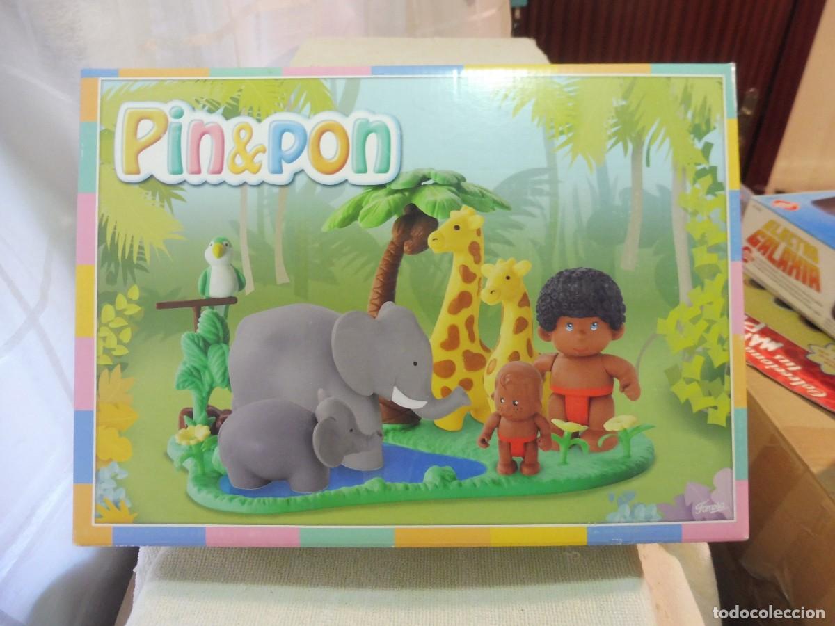 Otras Mu&ntilde;ecas de Famosa cl&aacute;sicas y de colecci&oacute;n: Pin y Pon pinypon en la selva en caja art. 7324, Famosa Spain 2005