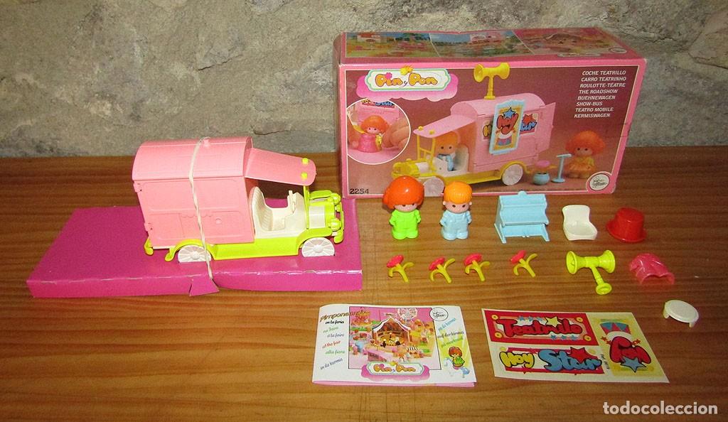 Otras Mu&ntilde;ecas de Famosa cl&aacute;sicas y de colecci&oacute;n: ANTIGUO COCHE TEATRILLO, DE PIN Y PON - NUEVO Y EN SU CAJA - REF. 2254 - A&Ntilde;OS 80
