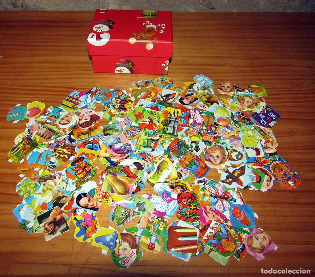 Otras Mu&ntilde;ecas de Famosa cl&aacute;sicas y de colecci&oacute;n: CAJA CON 250 CROMOS DE PICAR O TROQUELADOS