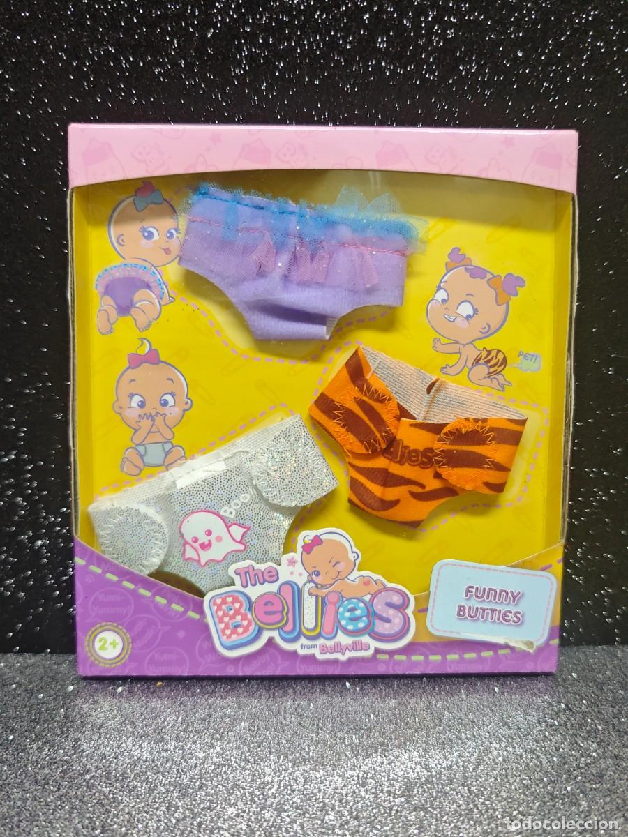 Otras Mu&ntilde;ecas de Famosa cl&aacute;sicas y de colecci&oacute;n: BLISTER CONJUNTO DE TRES PA&Ntilde;ALES MULECO THE BELLIES.