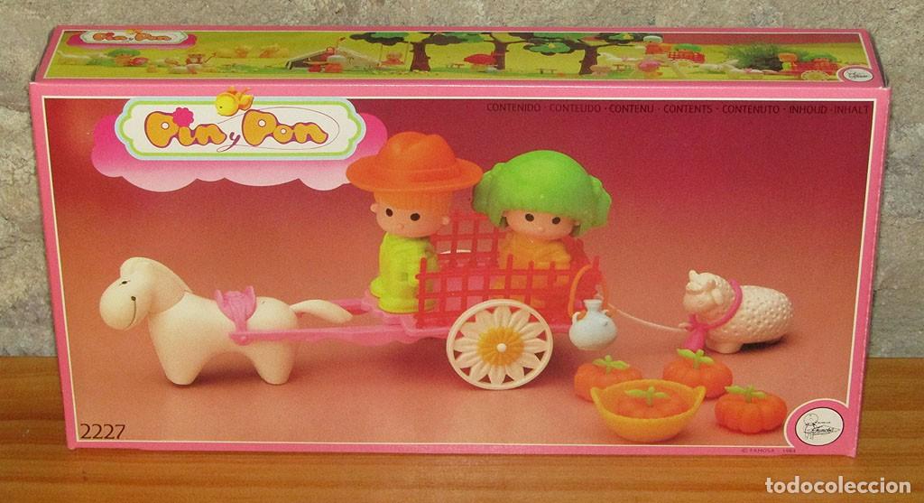 Otras mu&ntilde;ecas de Famosa cl&aacute;sicas y de colecci&oacute;n: PIN Y PON DE FAMOSA: CARRITO GRANJA. FAMOSA 1984. NUEVO Y EN SU CAJA. NUNCA ABIERTO. Ref 2227.