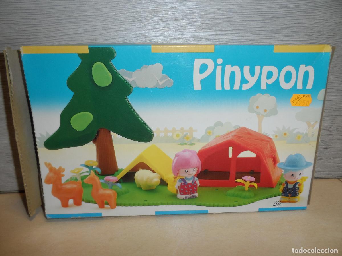 Otras mu&ntilde;ecas de Famosa cl&aacute;sicas y de colecci&oacute;n: SET DE PINYPON REF. 2332 ACAMPADA / CAMPING 1991 FAMOSA NUEVO