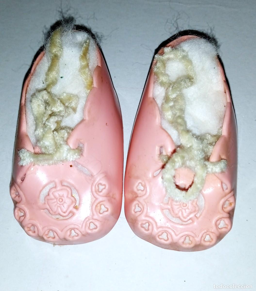 Otras mu&ntilde;ecas de Famosa cl&aacute;sicas y de colecci&oacute;n: ZAPATOS NENUCO ROSAS DE LOS A&Ntilde;OS 80