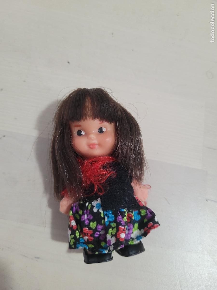 Otras mu&ntilde;ecas de Famosa cl&aacute;sicas y de colecci&oacute;n: mu&ntilde;eca tin tan tintan famosa morena flequillo