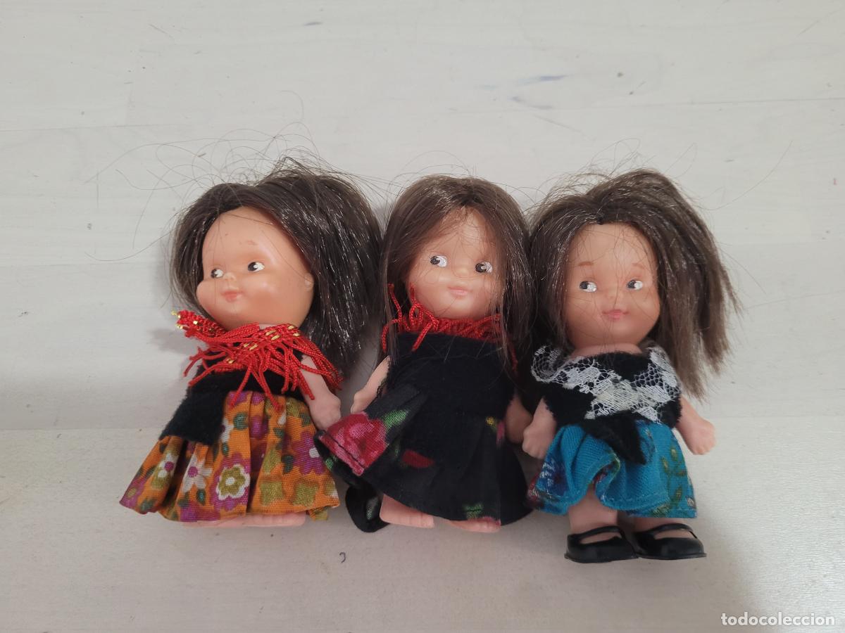 Otras mu&ntilde;ecas de Famosa cl&aacute;sicas y de colecci&oacute;n: lote 3 mu&ntilde;ecas mu&ntilde;eca tin tan tintan famosa