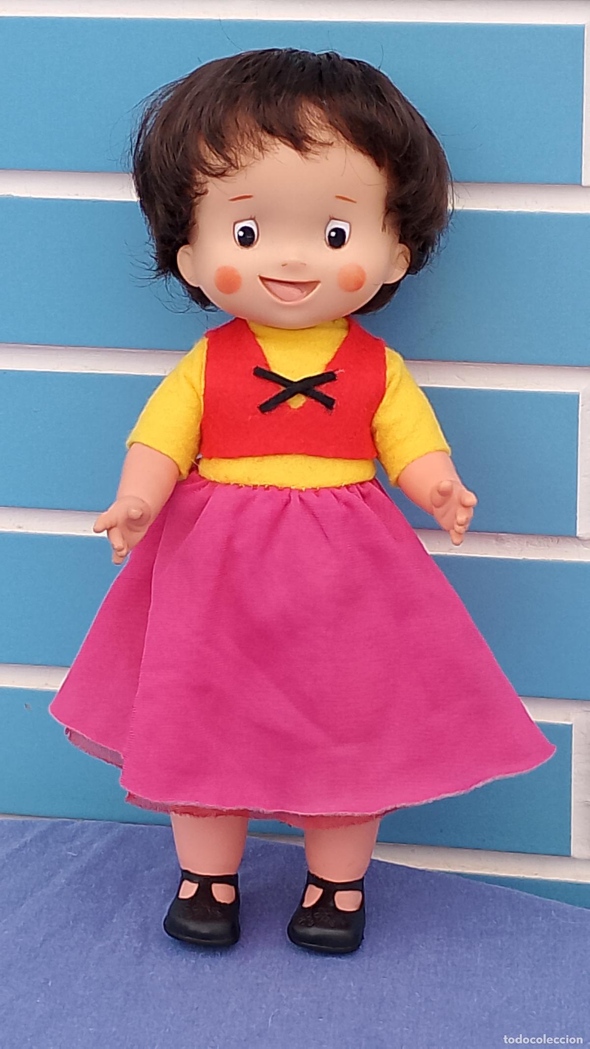 Otras mu&ntilde;ecas de Famosa cl&aacute;sicas y de colecci&oacute;n: Mu&ntilde;eca antigua Heidi de Famosa Zuiyo 1975