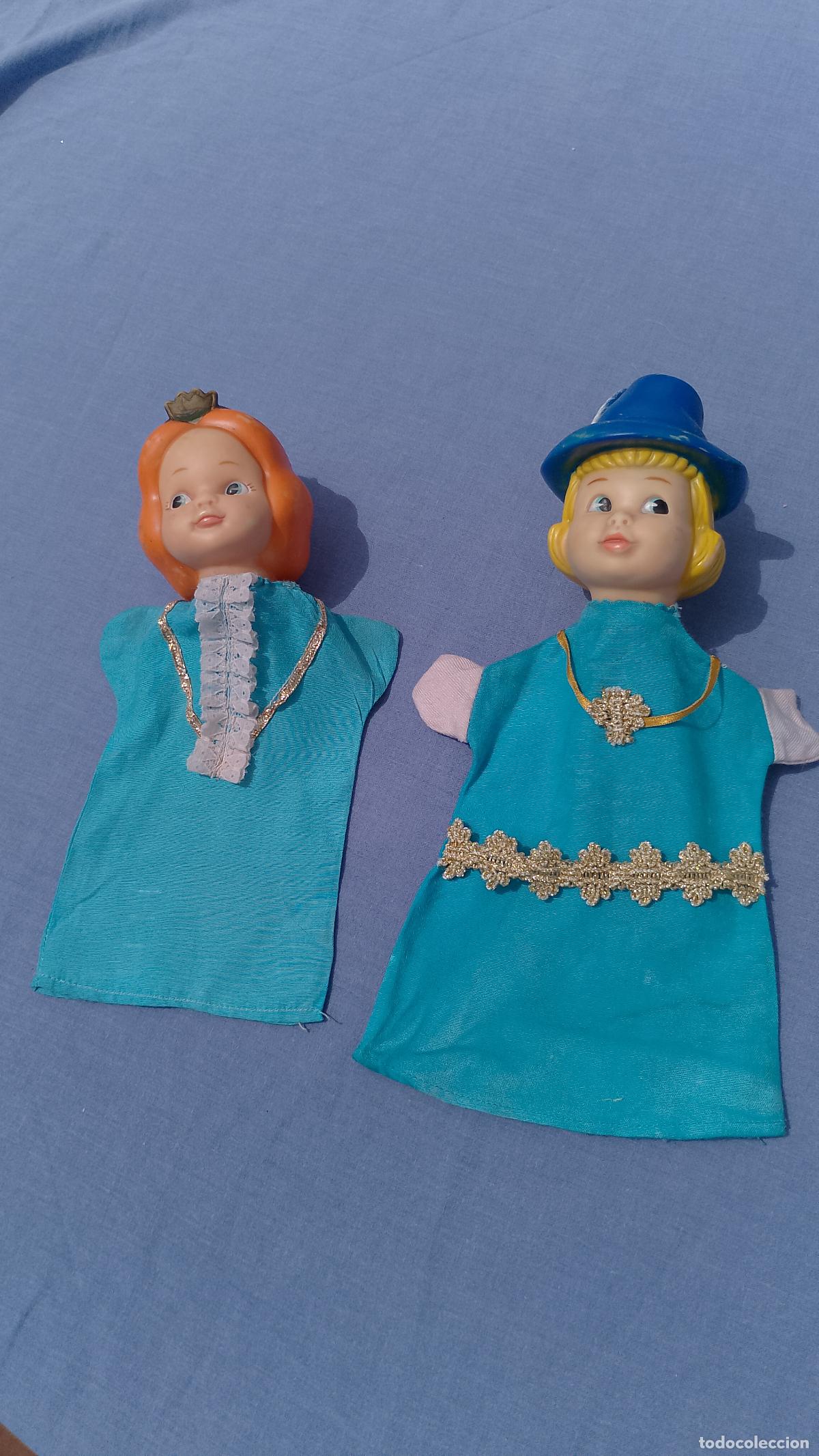 Otras mu&ntilde;ecas de Famosa cl&aacute;sicas y de colecci&oacute;n: Antiguas marionetas de Princesa Blancanieves y Pr&iacute;ncipe de Famosa