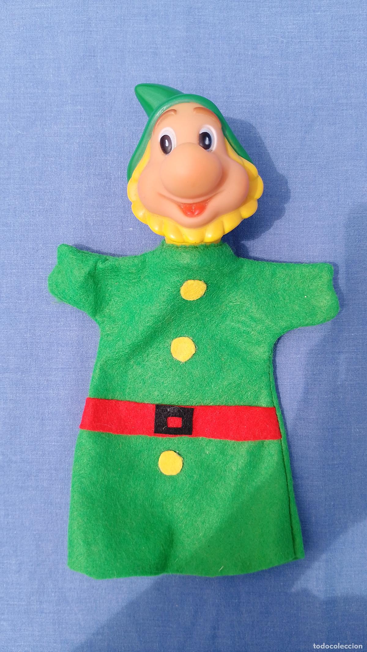 Otras mu&ntilde;ecas de Famosa cl&aacute;sicas y de colecci&oacute;n: Antigua marioneta Enanito de Blancanieves de Famosa