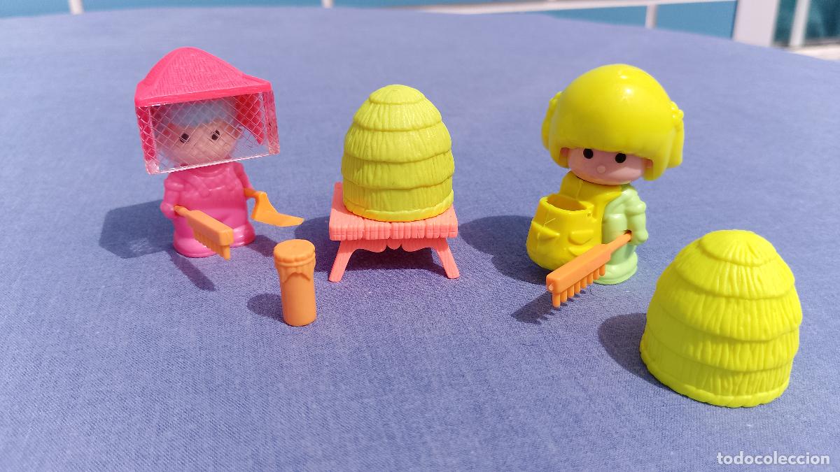 Otras mu&ntilde;ecas de Famosa cl&aacute;sicas y de colecci&oacute;n: Antiguo set Pinypon apicultores de Famosa