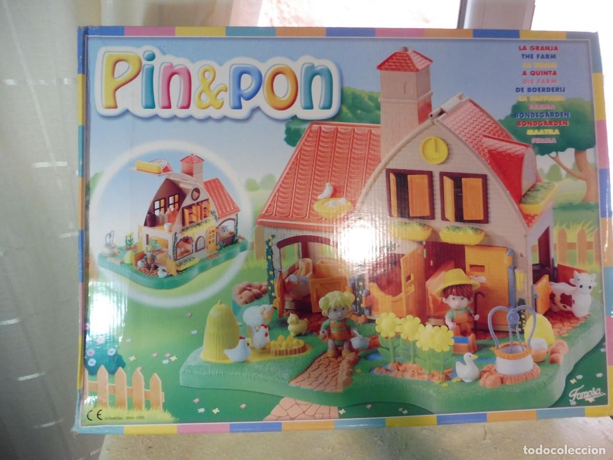 Otras mu&ntilde;ecas de Famosa cl&aacute;sicas y de colecci&oacute;n: Pin y Pon pinypon granja en caja precintada art. 2569, Famosa 2003 (fabricado en Espa&ntilde;a)