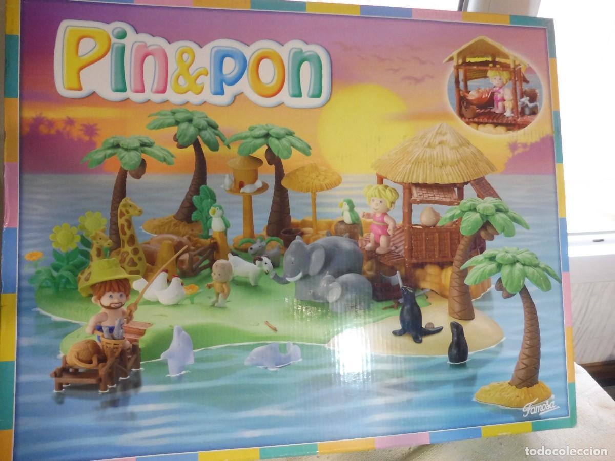 Otras mu&ntilde;ecas de Famosa cl&aacute;sicas y de colecci&oacute;n: Pin y Pon pinypon isla en caja precintada, Famosa 2005 (fabricado en Espa&ntilde;a)
