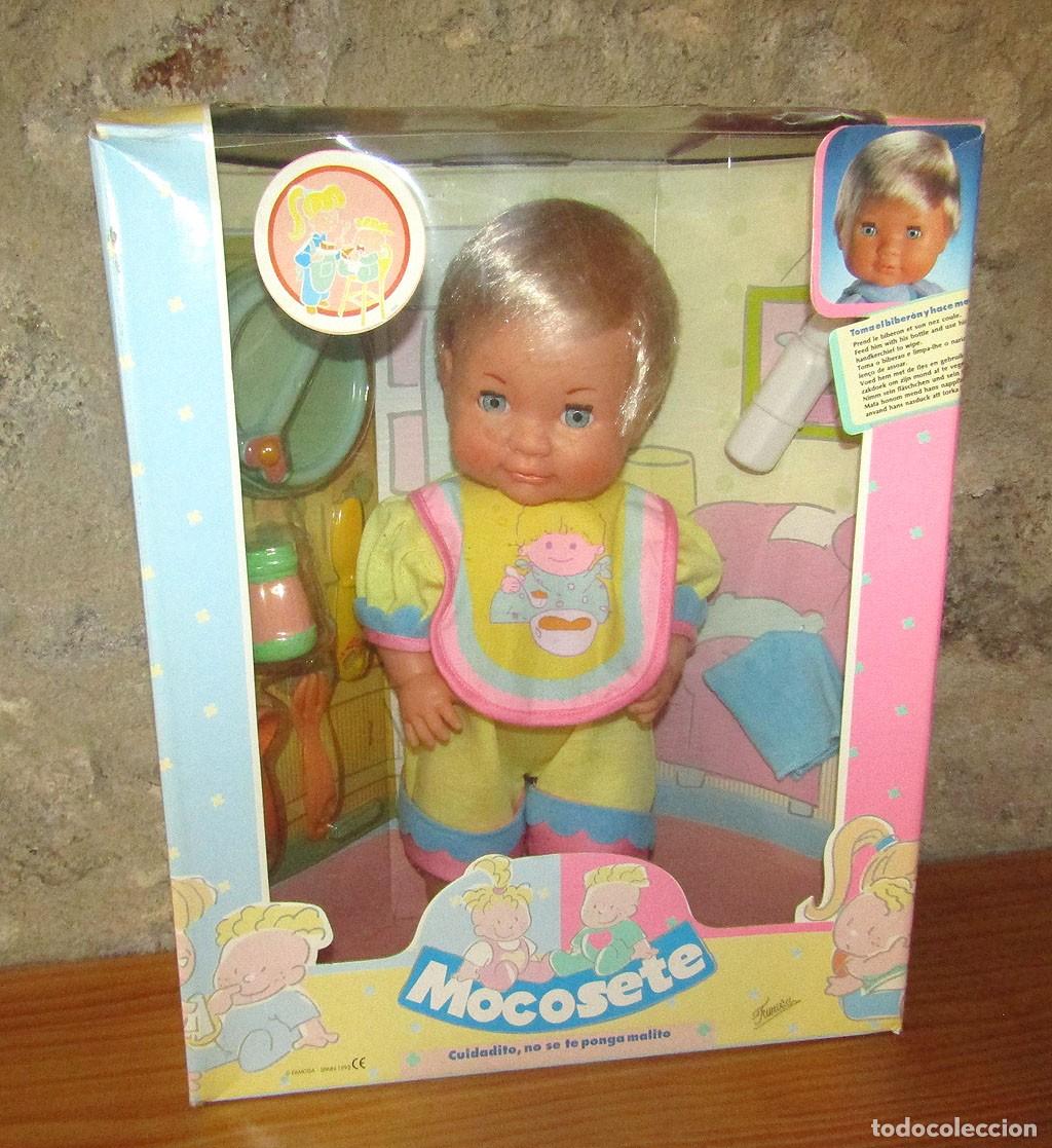 Otras mu&ntilde;ecas de Famosa cl&aacute;sicas y de colecci&oacute;n: ANTIGUO MU&Ntilde;ECO MOCOSETE, DE FAMOSA - NUEVO Y EN SU CAJA ORIGINAL - A&Ntilde;O 1992