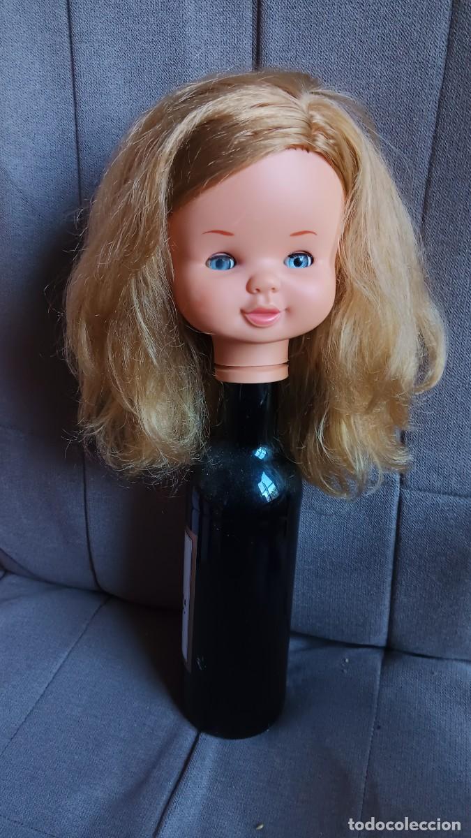 Otras mu&ntilde;ecas de Famosa cl&aacute;sicas y de colecci&oacute;n: CABEZA DE LA GUAPISIMA MU&Ntilde;ECA ISA DE FAMOSA. OJOS CELESTES, RUBIA. NO PVC.