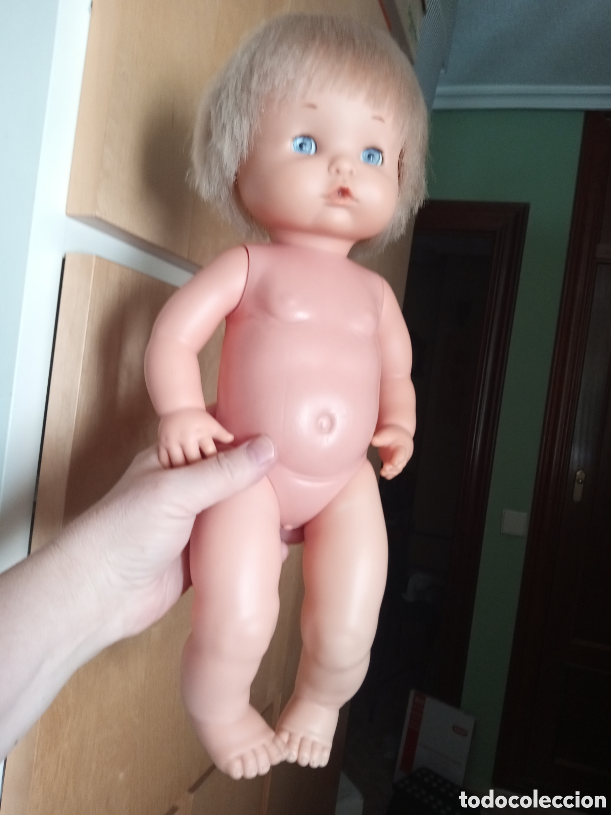 Otras mu&ntilde;ecas de Famosa cl&aacute;sicas y de colecci&oacute;n: Mu&ntilde;eco Nenuco antiguo ojos margarita