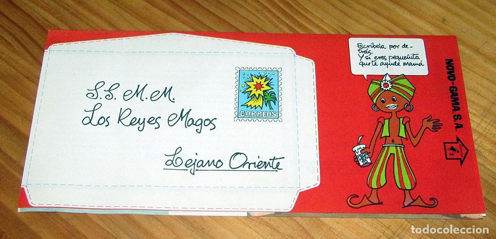Otras mu&ntilde;ecas de Famosa cl&aacute;sicas y de colecci&oacute;n: ANTIGUA CARTA A LOS REYES MAGOS PUBLICADA POR NOVO GAMA - A&Ntilde;OS 60
