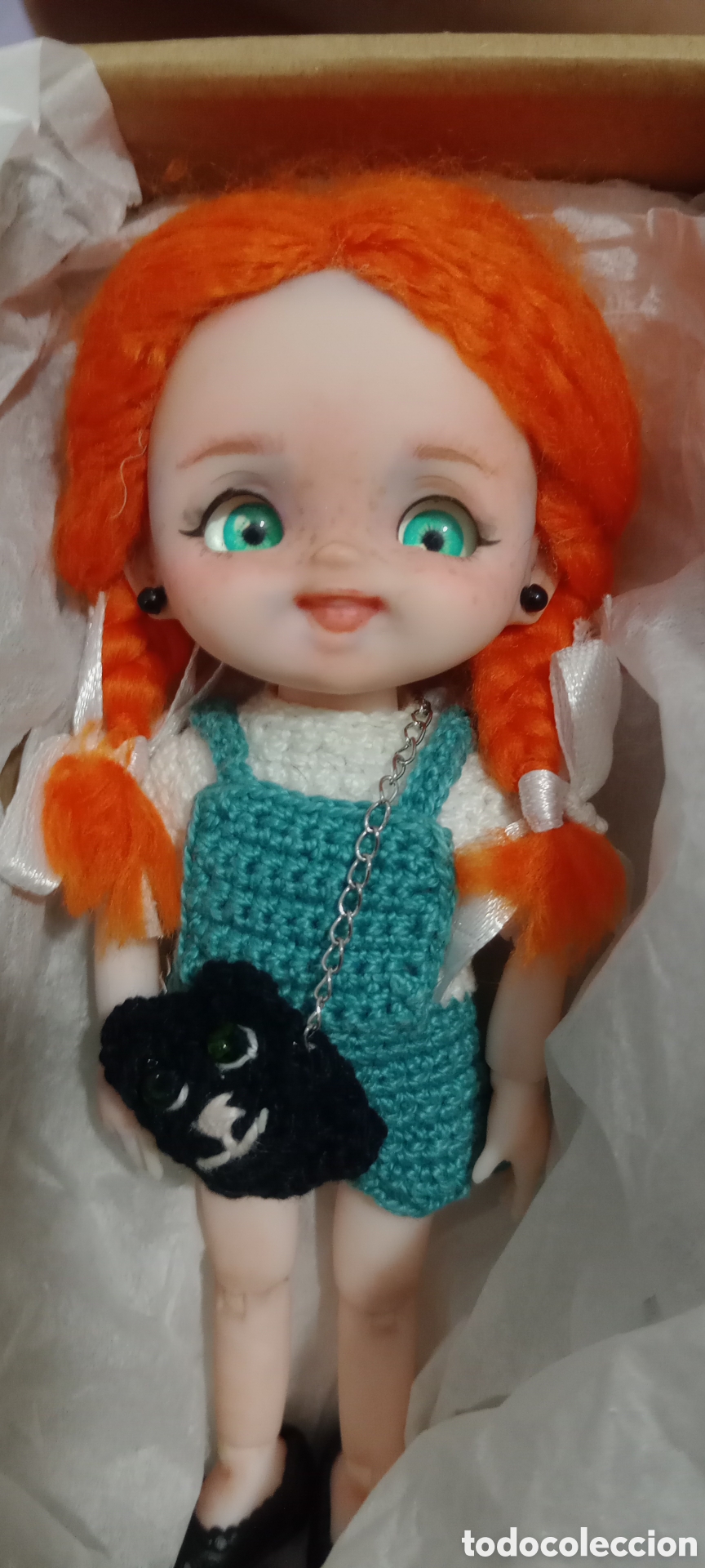 Otras mu&ntilde;ecas de Famosa cl&aacute;sicas y de colecci&oacute;n: Mu&ntilde;eca con los ojos verdes