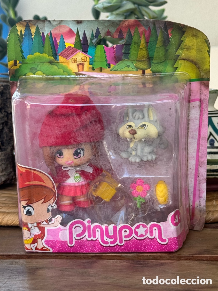 Otras mu&ntilde;ecas de Famosa cl&aacute;sicas y de colecci&oacute;n: Pinypon Caperucita Roja con Lobo Famosa