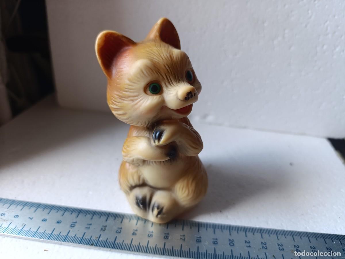 Otras mu&ntilde;ecas de Famosa cl&aacute;sicas y de colecci&oacute;n: FIGURA DE PVC - GATO DE CHIFLO O CHIFLE - ESPA&Ntilde;A - FAMOSA - ( )