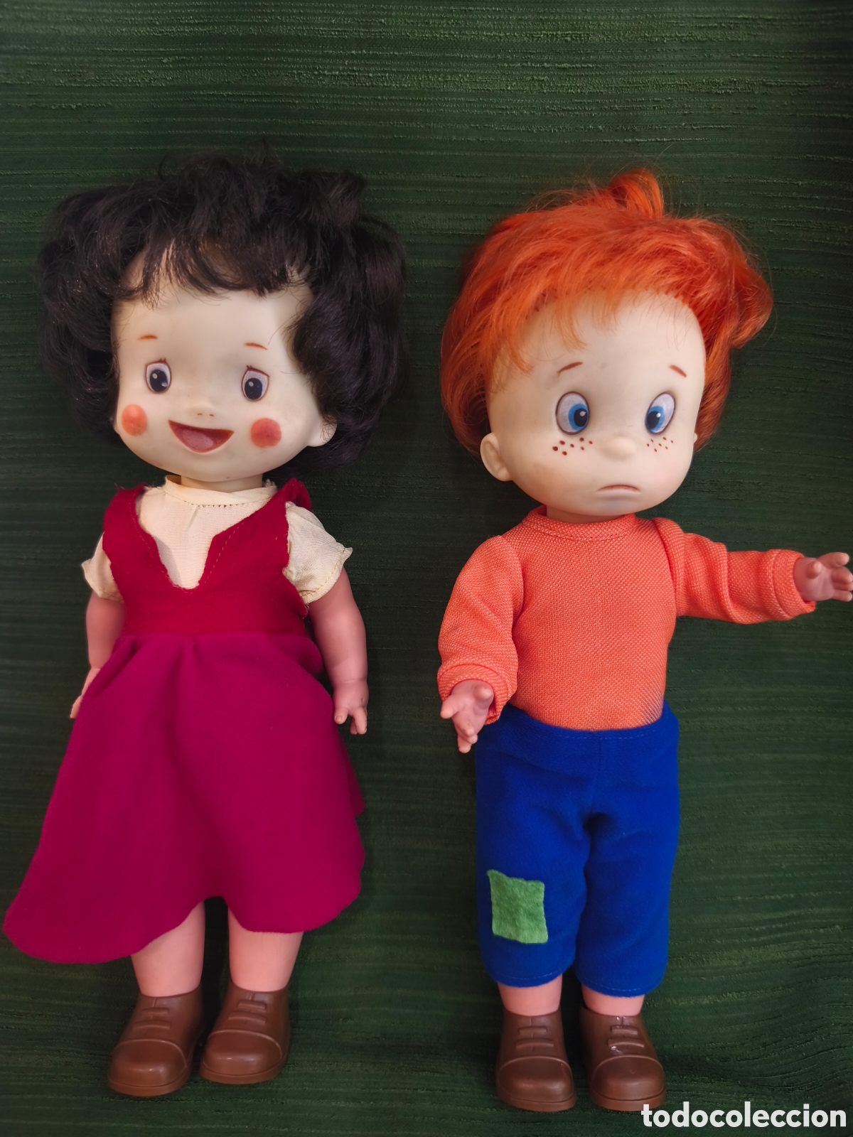 Otras mu&ntilde;ecas de Famosa cl&aacute;sicas y de colecci&oacute;n: Heidi y Pedro famosa a&ntilde;os 70'