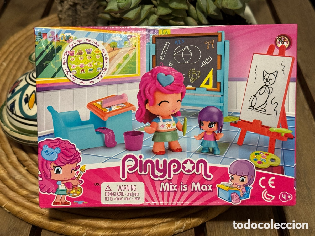 Otras mu&ntilde;ecas de Famosa cl&aacute;sicas y de colecci&oacute;n: Pinypon Mix is Max Clase de Pintura Famosa 2018