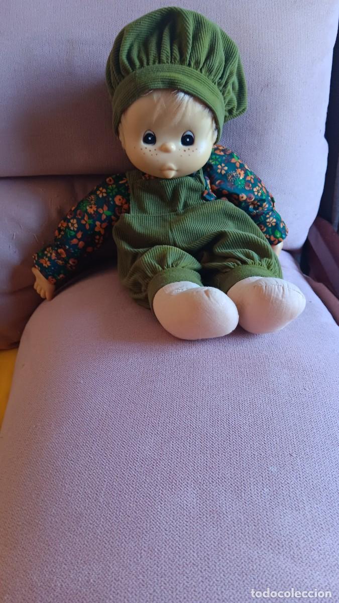 Otras mu&ntilde;ecas de Famosa cl&aacute;sicas y de colecci&oacute;n: GRACIOSO MU&Ntilde;ECO TOMASIN DE FAMOSA 1977. MAS CONJUNTO EXTRA. NO PVC.