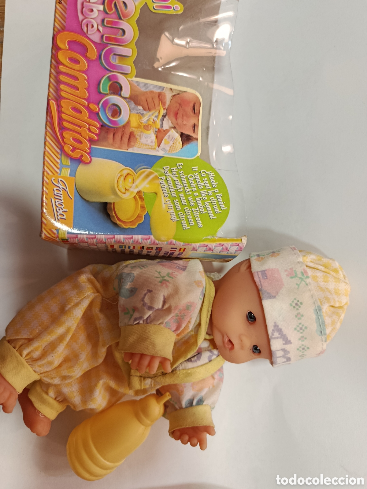 Otras mu&ntilde;ecas de Famosa cl&aacute;sicas y de colecci&oacute;n: Mini Nenuco Beb&eacute; Comiditas.